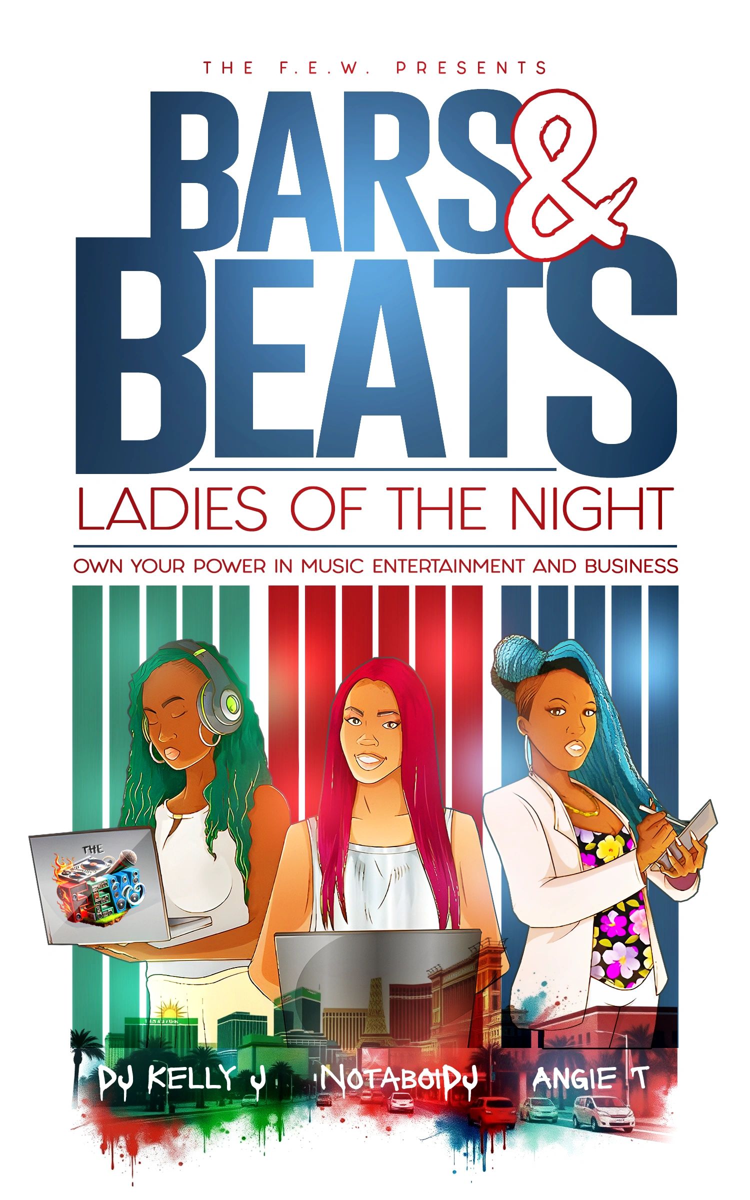 Bars and Beats: Ladies of the Night — event poster
